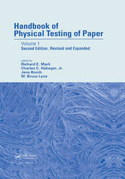 Handbook of Physical Testing of Paper: Volume 1, Second Edition, book cover