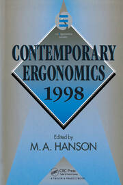 Contemporary Ergonomics 1998 book cover
