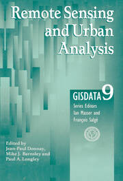 Remote Sensing and Urban Analysis: GISDATA 9 book cover
