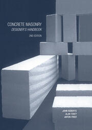 Concrete Masonry Designer's Handbook book cover