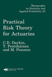 Practical Risk Theory for Actuaries book cover