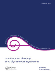 Continuum Theory & Dynamical Systems book cover