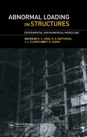 Abnormal Loading on Structures: Experimental and Numerical Modelling book cover