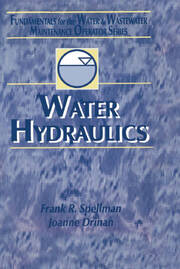 Water Hydraulics: Fundamentals for the Water and Wastewater Maintenance Operator book cover