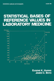 Statistical Bases of Reference Values in Laboratory Medicine book cover