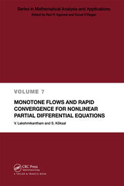Monotone Flows and Rapid Convergence for Nonlinear Partial Differential Equations book cover