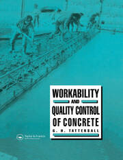Workability and Quality Control of Concrete book cover