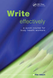 Write Effectively: A Quick Course for Busy Health Workers book cover