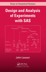 Design and Analysis of Experiments with SAS book cover