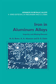 Iron in Aluminium Alloys: Impurity and Alloying Element book cover