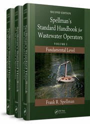 Spellman's Standard Handbook for Wastewater Operators (3 Volume Set) book cover