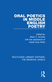 Oral Poetics in Middle English Poetry book cover