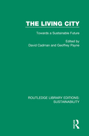 The Living City: Towards a Sustainable Future book cover