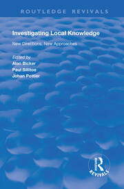 Investigating Local Knowledge: New Directions, New Approaches book cover
