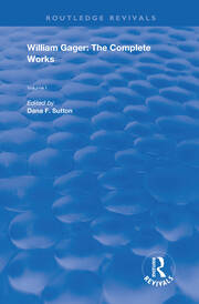 William Gager: The Complete Works book cover