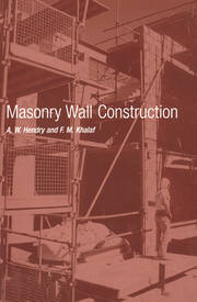 Masonry Wall Construction book cover