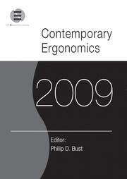 Contemporary Ergonomics 2009: Proceedings of the International Conference on Contemporary Ergonomics 2009 book cover