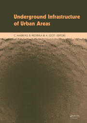 Underground Infrastructure of Urban Areas: Book + CD-ROM book cover