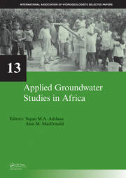 Applied Groundwater Studies in Africa: IAH Selected Papers on Hydrogeology, volume 13 book cover