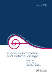 Shape Optimization And Optimal Design book cover