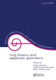 Ring Theory And Algebraic Geometry book cover