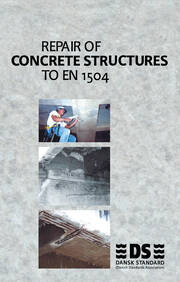 Repair of Concrete Structures to EN 1504 book cover