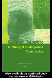Ground Support in Mining and Underground Construction: Proceedings of the Fifth International Symposium on Ground Support, Perth, Australia, 28-30 September 2004 book cover