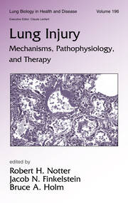 Lung Injury: Mechanisms, Pathophysiology, and Therapy book cover