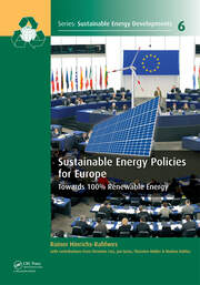 Sustainable Energy Policies for Europe: Towards 100% Renewable Energy book cover
