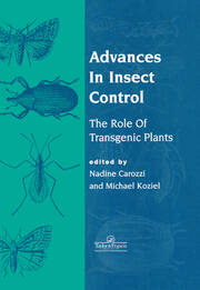 Advances In Insect Control: The Role Of Transgenic Plants book cover