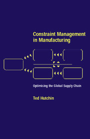 Constraint Management in Manufacturing: Optimising the Supply Chain book cover