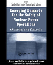 Emerging Demands for the Safety of Nuclear Power Operations: Challenge and Response book cover