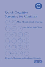 Quick Cognitive Screening for Clinicians: Clock-drawing and Other Brief Tests book cover