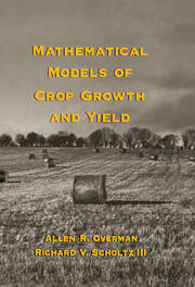 Mathematical Models of Crop Growth and Yield book cover