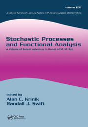 Stochastic Processes and Functional Analysis: A Volume of Recent Advances in Honor of M. M. Rao book cover