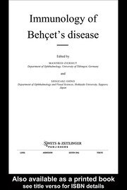 Immunology of Behçet's Disease book cover
