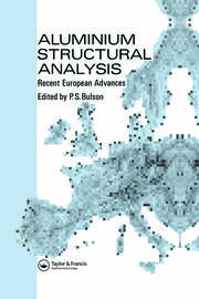 Aluminium Structural Analysis: Recent European advances book cover