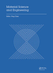Material Science and Engineering: Proceedings of the 3rd Annual 2015 International Conference on Material Science and Engineering (ICMSE2015, Guangzhou, Guangdong, China, 15-17 May 2015) book cover