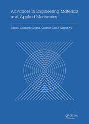 Advances in Engineering Materials and Applied Mechanics: Proceedings of the International Conference on Machinery, Materials Science and Engineering Application, (MMSE 2015), Wuhan, China, June 27-28 2015 book cover
