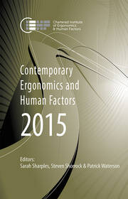 Contemporary Ergonomics and Human Factors 2015: Proceedings of the International Conference on Ergonomics & Human Factors 2015, Daventry, Northamptonshire, UK, 13-16 April 2015 book cover