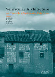 Vernacular Architecture: Towards a Sustainable Future book cover
