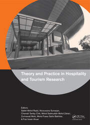 Theory and Practice in Hospitality and Tourism Research book cover