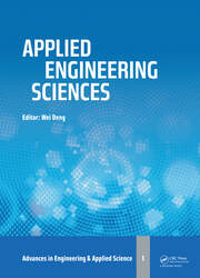 Applied Engineering Sciences: Proceedings of the 2014 AASRI International Conference on Applied Engineering Sciences, Hollywood, LA, USA book cover