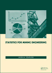 Statistics for Mining Engineering book cover