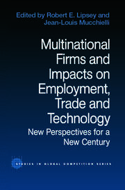 Multinational Firms and Impacts on Employment, Trade and Technology: New Perspectives for a New Century book cover