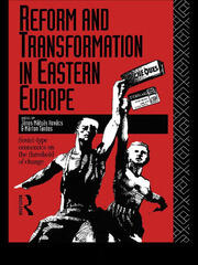 Reform and Transformation in Eastern Europe: Soviet-type Economics on the Threshold of Change book cover