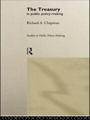 The Treasury in Public Policy-Making book cover