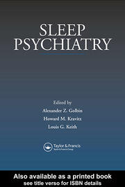 Sleep Psychiatry book cover