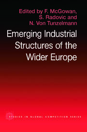 The Emerging Industrial Structure of the Wider Europe book cover