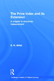 The Price Index and its Extension: A Chapter in Economic Measurement book cover
